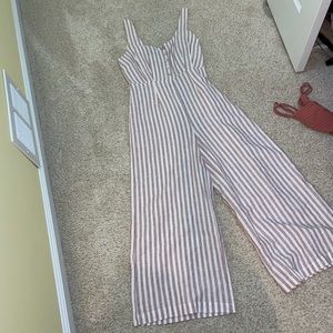 Striped Flowy Jumper